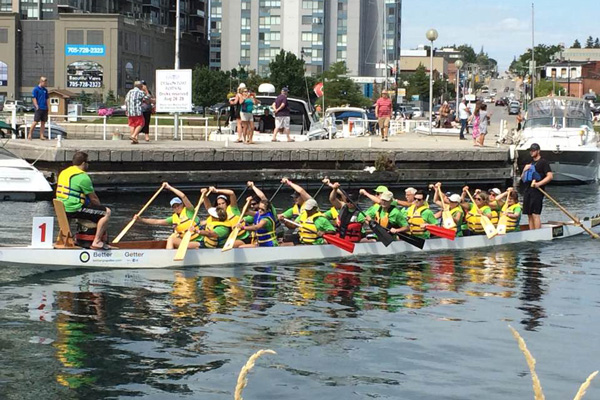 dragon-boat-races Barrie Dragon Boat Festival Races